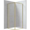Deante SQUARE sprchový kút 80 x 80 x 200 cm sklo číre KQB_R088P