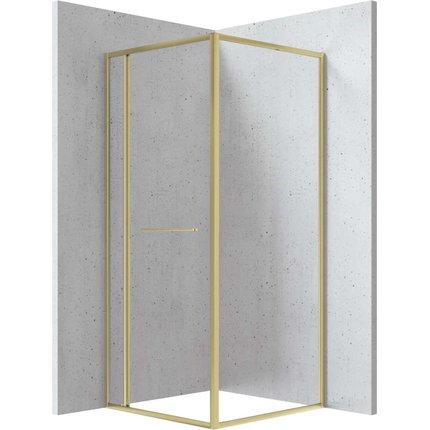 Deante SQUARE sprchový kút 80 x 80 x 200 cm sklo číre KQB_R088P