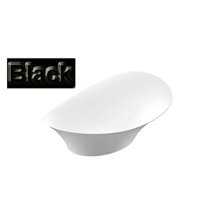Marmorin ALICE II umývadlo na dosku čierná lesk 67,2x39,2 cm P_U_002_02_0672 Black