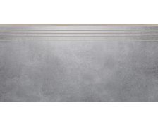 Cerrad Batista steel lappato gresová rektifikovaná schodnica 29,7 x 59,7cm 36515