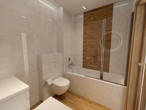 Paneláková kúpeľňa