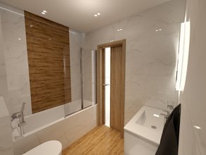 Paneláková kúpeľňa