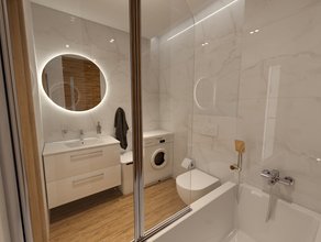 Paneláková kúpeľňa