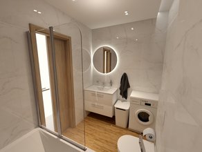 Paneláková kúpeľňa