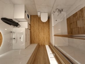 Paneláková kúpeľňa