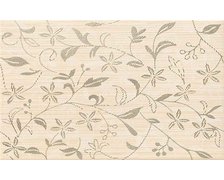 Cersanit TANAKA Cream Inserto Flower dekor 25 x 40 cm WD798-011