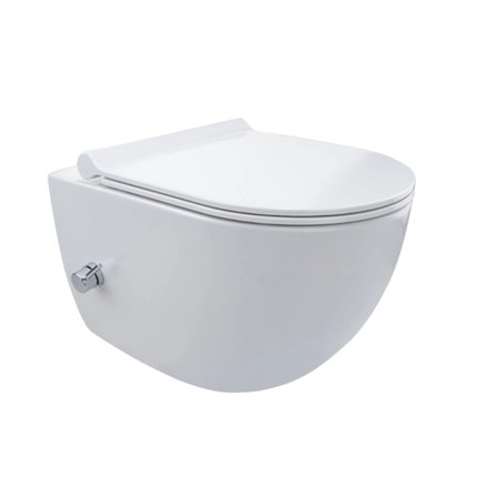 Home MONESI – závesný klozet rimless so sedátkom soft-close s bidetovou funkciou TR2239