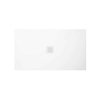 Brecoro Plain Solid Surface obdĺžniková sprchová vanička 140 x 80 cm, biela PLB015