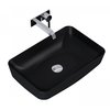 Elita NOMIA keramické umývadlo na dosku 50 x 39 cm, Black Matt RE040500057160