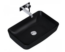Elita NOMIA keramické umývadlo na dosku 50 x 39 cm, Black Matt RE040500057160