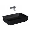 Elita NOMIA keramické umývadlo na dosku 50 x 39 cm, Black Matt RE040500057160