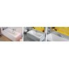 Excellent Aquaria Lux – Obdĺžniková akrylátová vaňa do kúpeľne 180 × 80 cm (WAEX.AQU18WH)