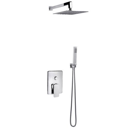 VALVEX podomietkový sprchový set, 250 mm hlavová sprcha, 1/2" vývod, chróm 2454570-CHR