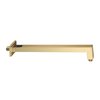 Valvex KVADRO Gold nástenné rameno hranaté dĺžka 40 cm, 2455570