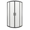 Novoterm Soho 80 BL Solo sprchový kút 80 x 80 x 190 cm, sklo vzor