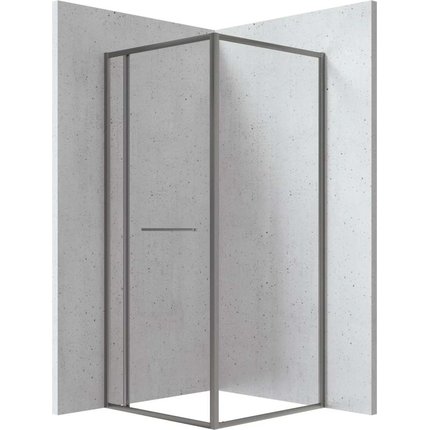 Deante SQUARE sprchový kút 80 x 80 x 200 cm sklo číre KQB_D088P