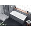 Excellent Sekwana – Obdĺžniková akrylátová vaňa do kúpeľne 150 × 70 cm (WAEX.SEK15WH)