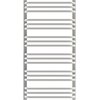 Home KATACHI-C kúpeľňový radiátor 120 x 43 cm, biely, pripojenie štandard  GRŁ-G/C-1200X430-BI