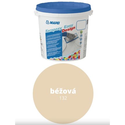 MAPEI KERAPOXY Easy Design EPOXIDOVÁ ŠKÁROVACIA HMOTA 3 kg 132 béžová