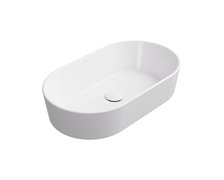 Besco CeraBe LOVA CERA-LINE White keramické umývadlo na dosku 53 x 31,5 cm UNC-53-LOB