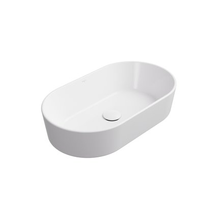 Besco CeraBe LOVA CERA-LINE White keramické umývadlo na dosku 53 x 31,5 cm UNC-53-LOB