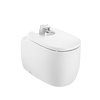 Roca Beyond bidet závesný s otvormi na bidetový poklop 58 x 39,5 cm A3570B6000