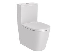 Roca INSPIRA ROUND WC kombi 37,5 x 64,5 cm RimFree, A342526630+A341520630