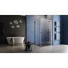 Radaway ESSENZA PRO BLACK KDJ štvorcový sprchový kút 120 x 120 x 200 cm 10097120-54-01L+10098120-01-01