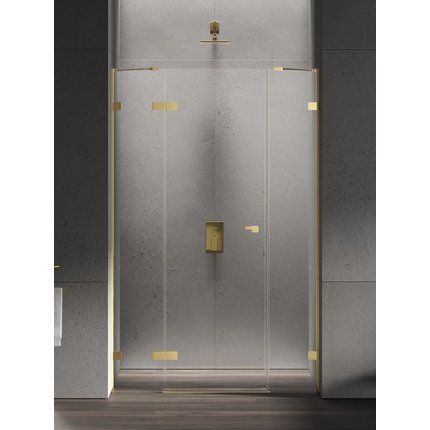 New Trendy Eventa Gold Shine sprchové dvere s dodatočnou stenou 110 x 200 cm EXK-4681