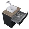 Elita LOFTY skrinka pod umývadlo 70 cm čierna matná RE010700027160