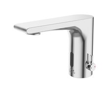 Laveo PLATO bezdotyková umývadlová vodovodná batéria nízka BLY_024R