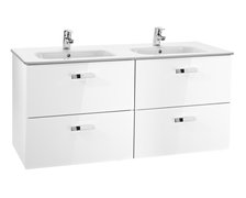 Kúpeľňová skrinka VICTORIA BASIC UNIK set s umývadlom 120 x 46 cm