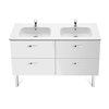 Kúpeľňová skrinka VICTORIA BASIC UNIK set s umývadlom 120 x 46 cm