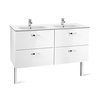 Kúpeľňová skrinka VICTORIA BASIC UNIK set s umývadlom 120 x 46 cm