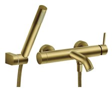 Novaservis FERRO CIRICULUS vaňová vodovodný batéria s príslušenstvom 150 mm, brúsená zlatá BCK11BG