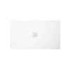 Brecoro Plain Solid Surface obdĺžniková sprchová vanička 140 x 90 cm, biela PLB017