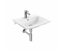 Kolo Geberit Nova Pro Premium umývadlo 55 cm, so zníženým okrajom, s otvorom pre batériu, s prepadom