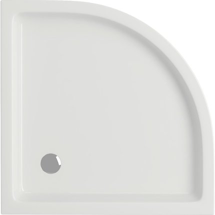 Cersanit TAKO štvrťkruhová sprchová vanička 80 x 16 cm S204-003