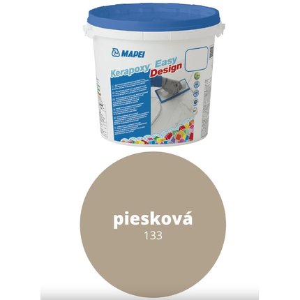MAPEI KERAPOXY Easy Design EPOXIDOVÁ ŠKÁROVACIA HMOTA 3 kg 133 piesková