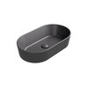 Besco CeraBe LOVA CERA-LINE Gun Metal keramické umývadlo na dosku 53 x 31,5 cm UNCM-53-LOGM
