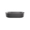 Besco CeraBe LOVA CERA-LINE Gun Metal keramické umývadlo na dosku 53 x 31,5 cm UNCM-53-LOGM