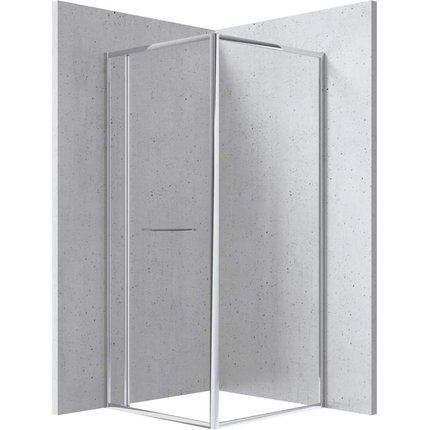 Deante SQUARE sprchový kút 90 x 90 x 200 cm sklo číre KQB_0099P