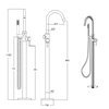 BESCO NAVIA voľne stojaca akrylátová vaňa s prepadom 150 x 80 cm, biela #WAS-150-N
