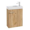 Kúpeľňová skrinka Kim D50 s umývadlom 50 cm 190-D-05066+1430
