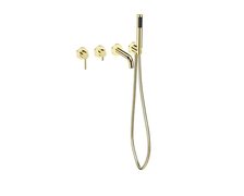 Besco VEO 4-otvorová podomietková vaňová batéria zlatá BW-V4P-ZL