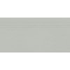 Tubadzin Industrio grey rektifikovaná schodnica matná 29,6 x 59,8 cm