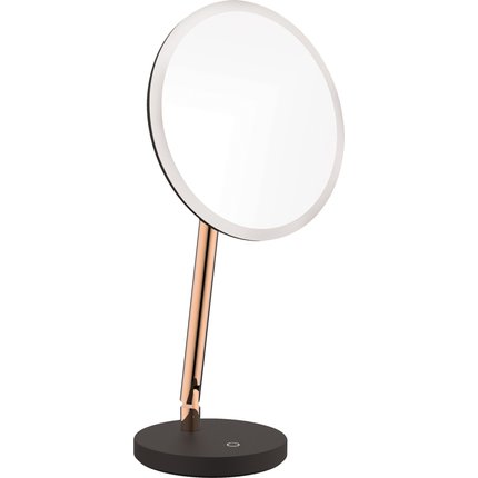 Deante SILIA kozmetické zrkadlo - LED podsvietenie, rose gold ADI_R812