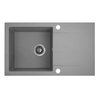 Kuchinox SHIRE granitový drez 76 x 44 cm, sivý SBS_511Y