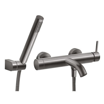 Novaservis FERRO CIRICULUS vaňová vodovodná batéria s príslušenstvom 150 mm, gun metal BCK11GM