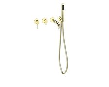 Besco VEO 4-otvorová podomietková vaňová batéria svetlo zlatá BW-V4P-JZ